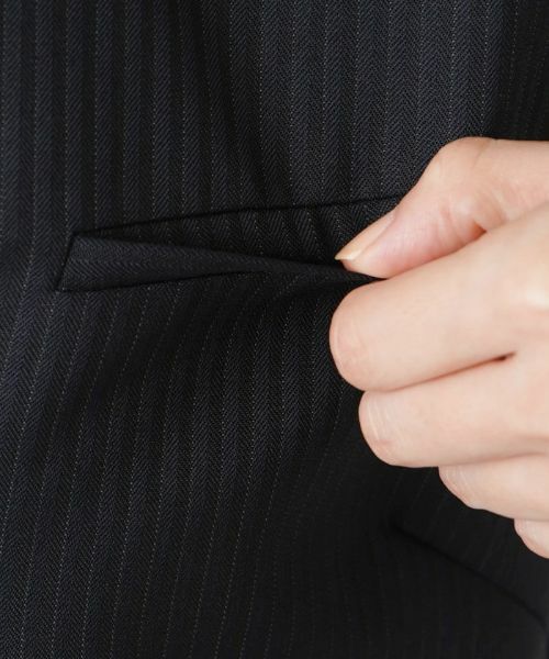 Leilian / レリアン テーラードジャケット | Vネックベスト | 詳細11