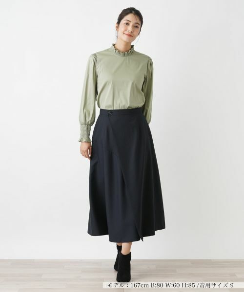 Leilian / レリアン ミニ・ひざ丈スカート | フレアスカート | 詳細1