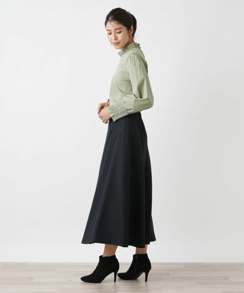 Leilian / レリアン ミニ・ひざ丈スカート | フレアスカート | 詳細2