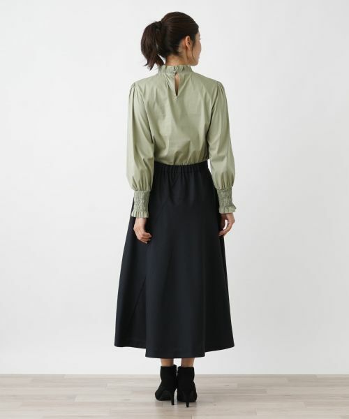 Leilian / レリアン ミニ・ひざ丈スカート | フレアスカート | 詳細3