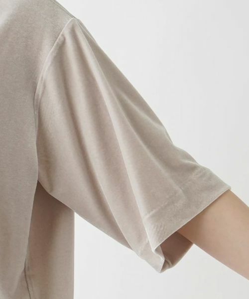 Leilian / レリアン カットソー | ベロアカットソー | 詳細12