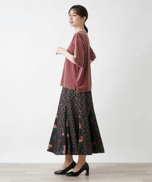 Leilian / レリアン カットソー | ベロアカットソー | 詳細2