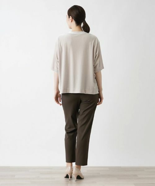 Leilian / レリアン カットソー | ベロアカットソー | 詳細6