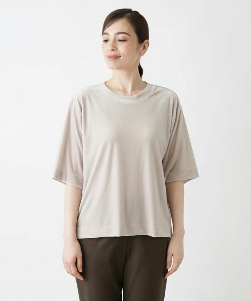 Leilian / レリアン カットソー | ベロアカットソー | 詳細7