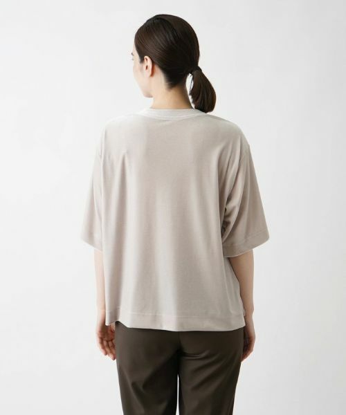 Leilian / レリアン カットソー | ベロアカットソー | 詳細9