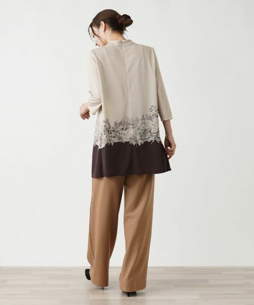 Leilian / レリアン その他パンツ | ツータックワイドパンツ【Leilian WHITE LABEL】 | 詳細15