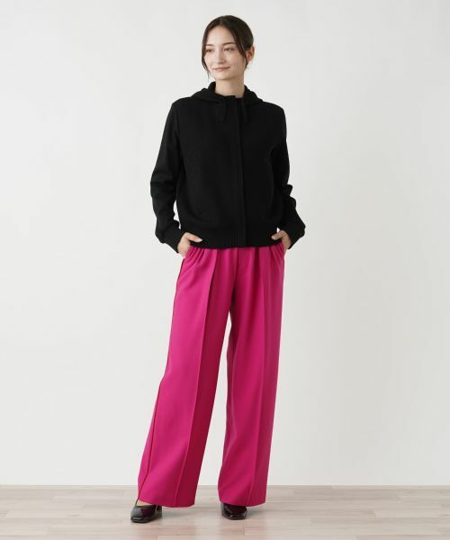 Leilian / レリアン その他パンツ | ツータックワイドパンツ【Leilian WHITE LABEL】 | 詳細6