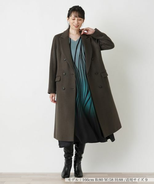 Leilian / レリアン その他アウター | 【店舗人気】ダブルチェスターコート | 詳細11