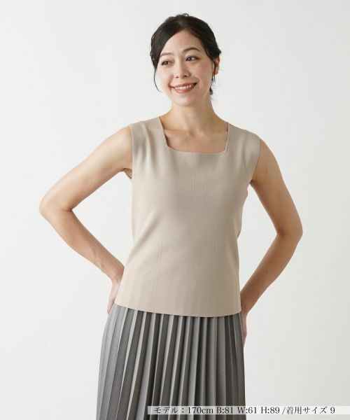 Leilian/レリアン 【店舗人気】ニットタイプ キャメル 9(M) Leilian/レリアン 【店舗人気】ニットタイプ キャメル 9(M)