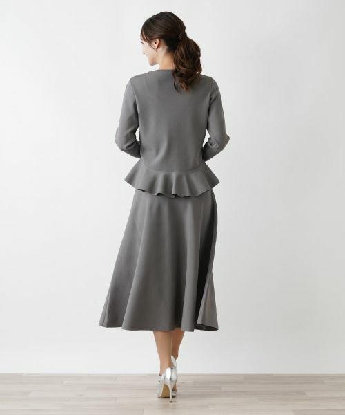 Leilian / レリアン ミニ・ひざ丈スカート | フレアスカート | 詳細6