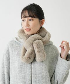 Leilian / レリアン マフラー・ショール・スヌード・ストール | フェイクファーストール