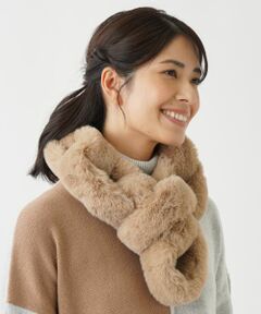 Leilian / レリアン マフラー・ショール・スヌード・ストール | フェイクファーストール