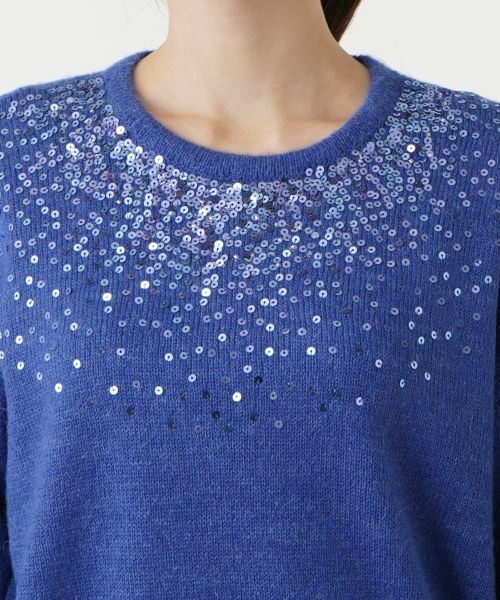 Leilian / レリアン ニット・セーター | スパンコール刺繍ニット | 詳細12