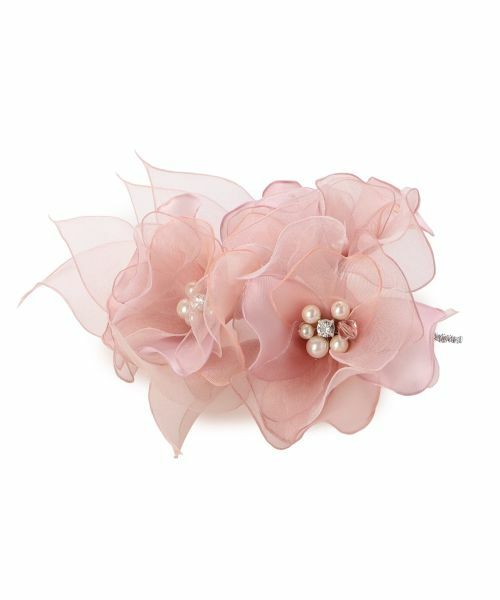 Leilian / レリアン ブローチ・コサージュ | フラワーコサージュ（ピンク）