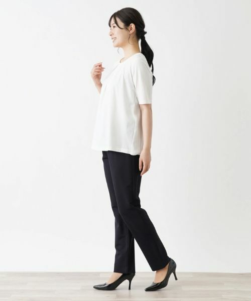 Leilian / レリアン シャツ・ブラウス | バック切替えブラウス【Leilian WHITE LABEL】 | 詳細2