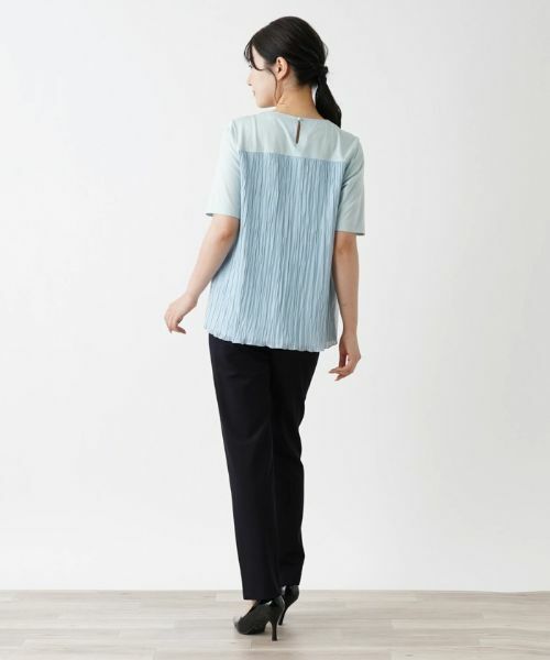 Leilian / レリアン シャツ・ブラウス | バック切替えブラウス【Leilian WHITE LABEL】 | 詳細9