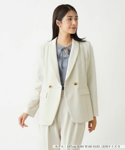 Leilian / レリアン テーラードジャケット | 【店舗人気】ジャケット(ライトベージュ)
