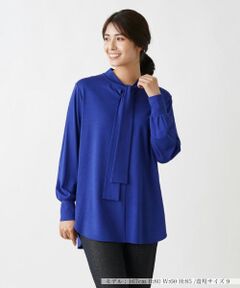 Leilian / レリアン カットソー | ボウタイカットソー