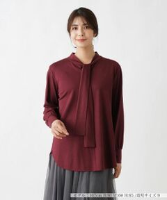 レリアン Leilian カットソー （レッド ） Leilian / レリアン カットソー（条件：レッド系