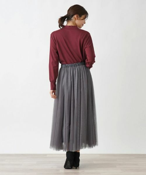 Leilian / レリアン カットソー | ボウタイカットソー | 詳細12