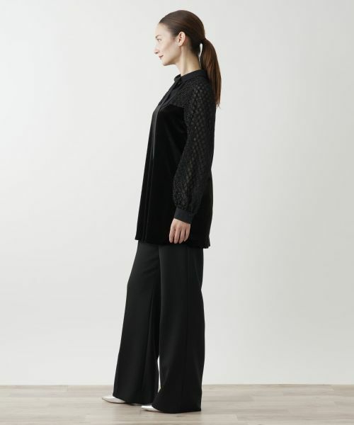 Leilian / レリアン シャツ・ブラウス | 切替ボウタイブラウス【セレモニー】 | 詳細2