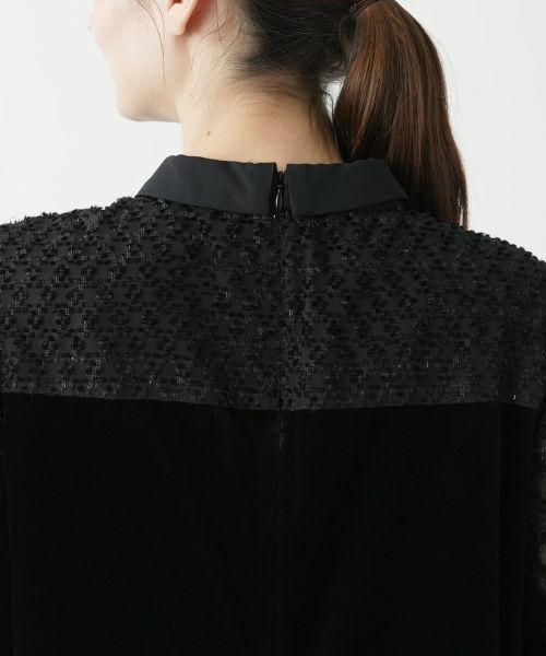 Leilian / レリアン シャツ・ブラウス | 切替ボウタイブラウス【セレモニー】 | 詳細8