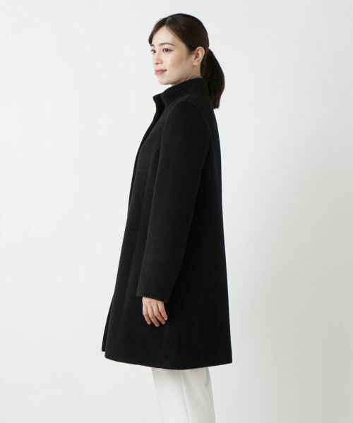 Leilian / レリアン その他アウター | アルパカ混スタンドカラーコート | 詳細5