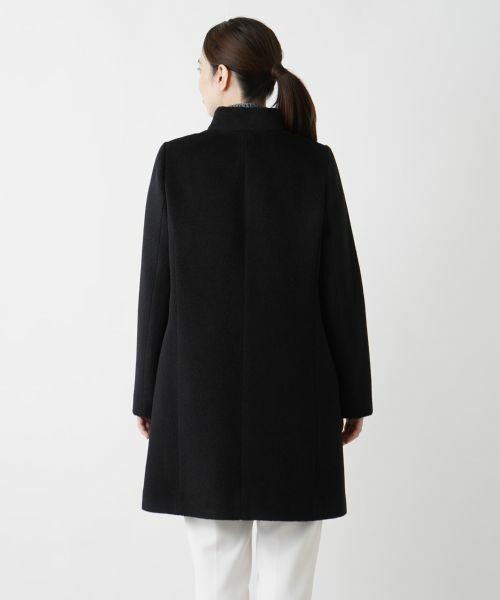 Leilian / レリアン その他アウター | アルパカ混スタンドカラーコート | 詳細6