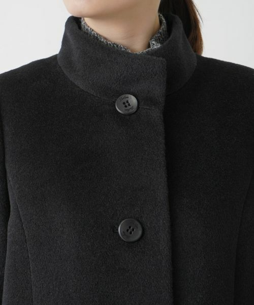 Leilian / レリアン その他アウター | アルパカ混スタンドカラーコート | 詳細7