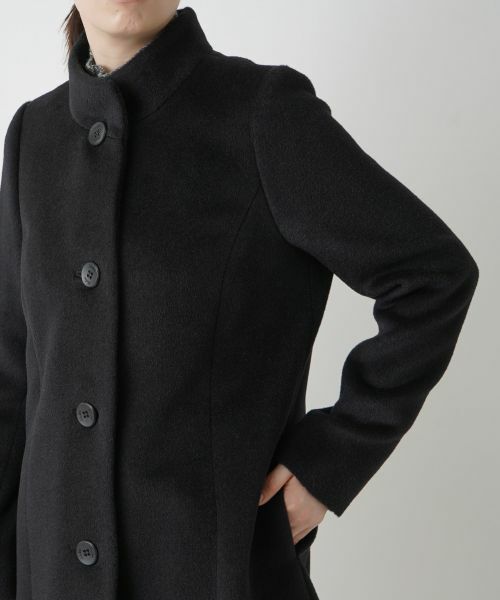 Leilian / レリアン その他アウター | アルパカ混スタンドカラーコート | 詳細9