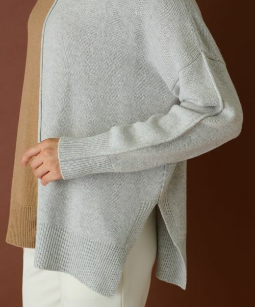 Leilian / レリアン ニット・セーター | バイカラーニット【LE TRICOT PERUGIA】 | 詳細15