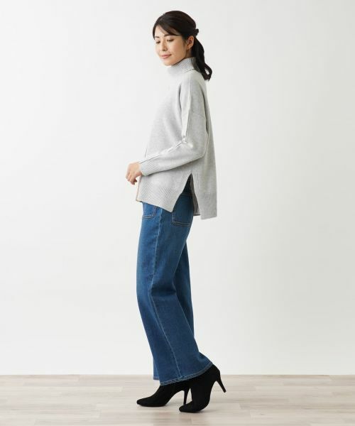 Leilian / レリアン ニット・セーター | バイカラーニット【LE TRICOT PERUGIA】 | 詳細23