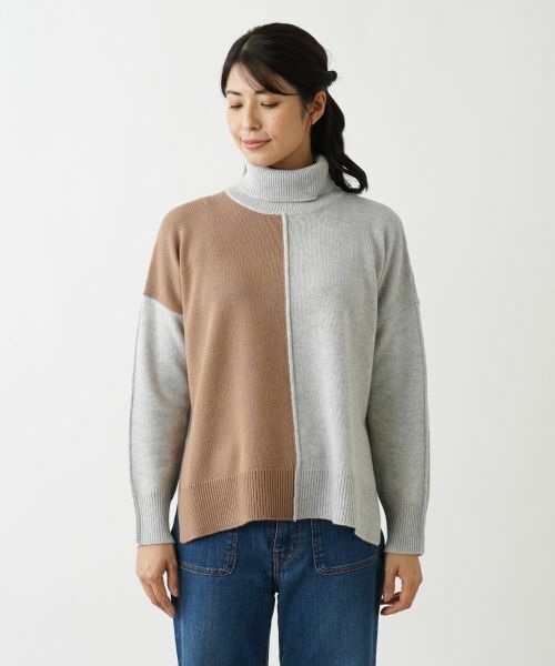Leilian / レリアン ニット・セーター | バイカラーニット【LE TRICOT PERUGIA】 | 詳細25