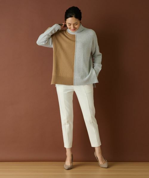 Leilian / レリアン ニット・セーター | バイカラーニット【LE TRICOT PERUGIA】 | 詳細5