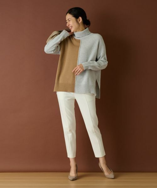Leilian / レリアン ニット・セーター | バイカラーニット【LE TRICOT PERUGIA】 | 詳細6
