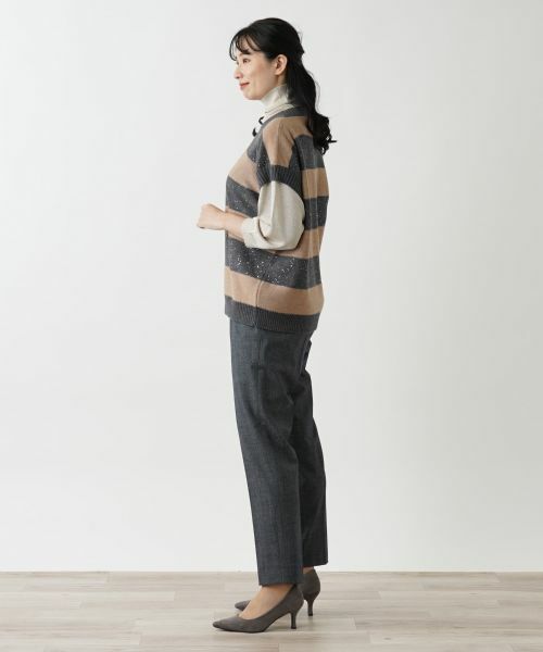 Leilian / レリアン テーラードジャケット | ベスト【LE TRICOT PERUGIA】 | 詳細2