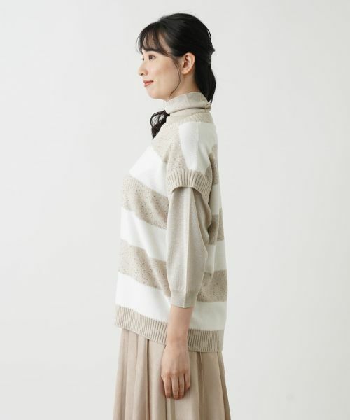 Leilian / レリアン テーラードジャケット | ベスト【LE TRICOT PERUGIA】 | 詳細9