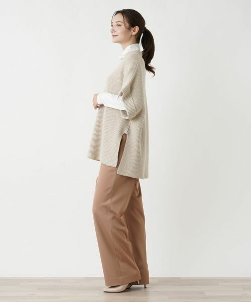 Leilian / レリアン ニット・セーター | Vネックニットベスト | 詳細2