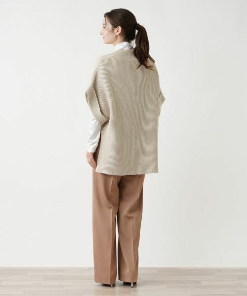 Leilian / レリアン ニット・セーター | Vネックニットベスト | 詳細3