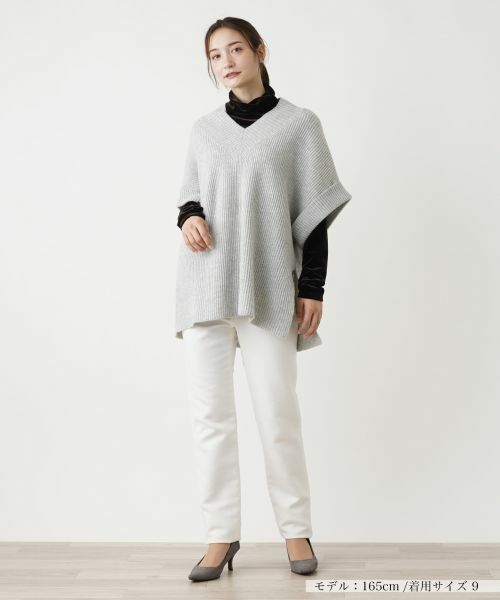 Leilian / レリアン ニット・セーター | Vネックニットベスト | 詳細4