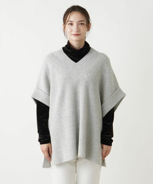 Leilian / レリアン ニット・セーター | Vネックニットベスト | 詳細7