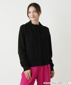 Leilian / レリアン その他アウター | 切替フーデッドジャケット