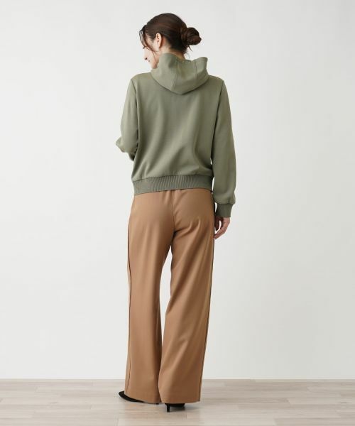 Leilian / レリアン その他アウター | 切替フーデッドジャケット | 詳細6