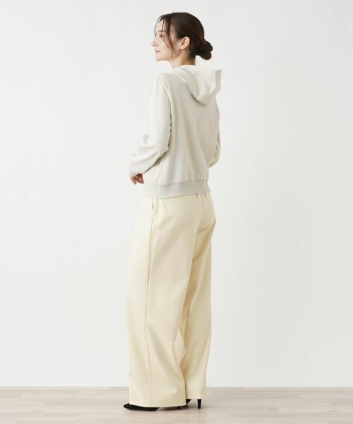 Leilian / レリアン その他アウター | 切替フーデッドジャケット | 詳細8