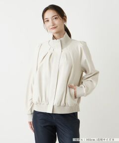 Leilian / レリアン その他アウター | ハイネックブルゾン