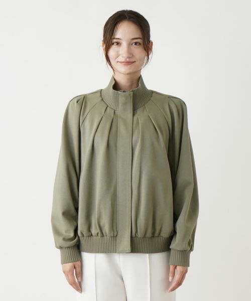 Leilian / レリアン その他アウター | ハイネックブルゾン | 詳細10