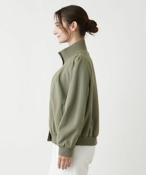 Leilian / レリアン その他アウター | ハイネックブルゾン | 詳細11