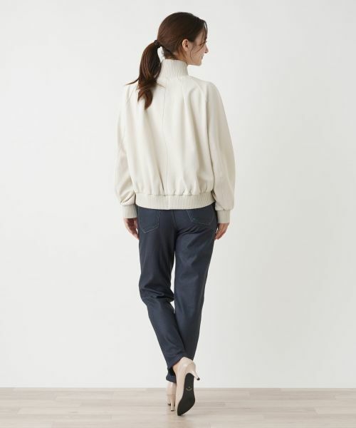 Leilian / レリアン その他アウター | ハイネックブルゾン | 詳細6