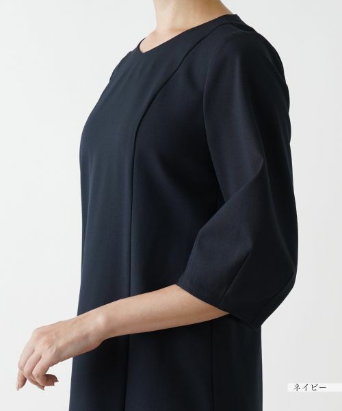 Leilian / レリアン ドレス | 洗えるワンピース【Leilian WHITE LABEL】 | 詳細13