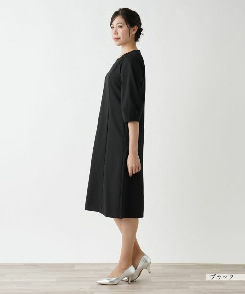 Leilian / レリアン ドレス | 洗えるワンピース【Leilian WHITE LABEL】 | 詳細2